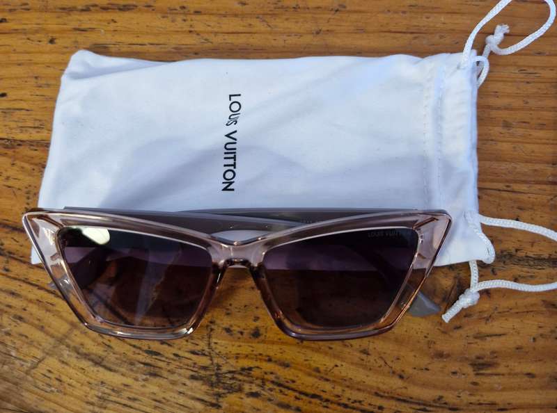 Sunglasses in Louis Vuitton pouch - as new
