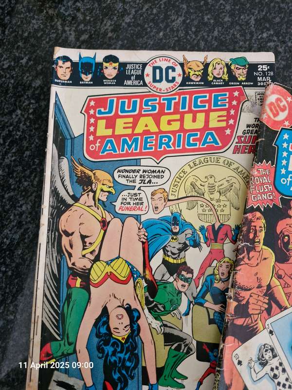 Collection of comics, collectable toys