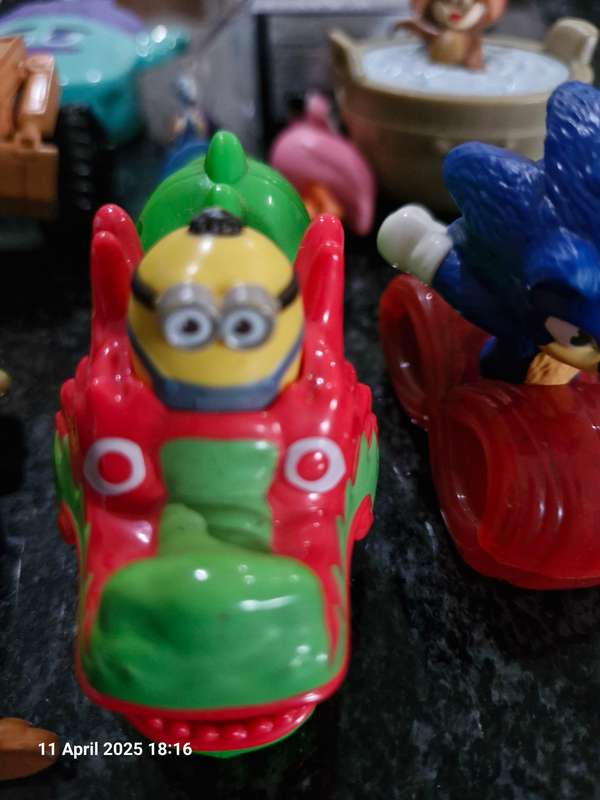 Collection of comics, collectable toys