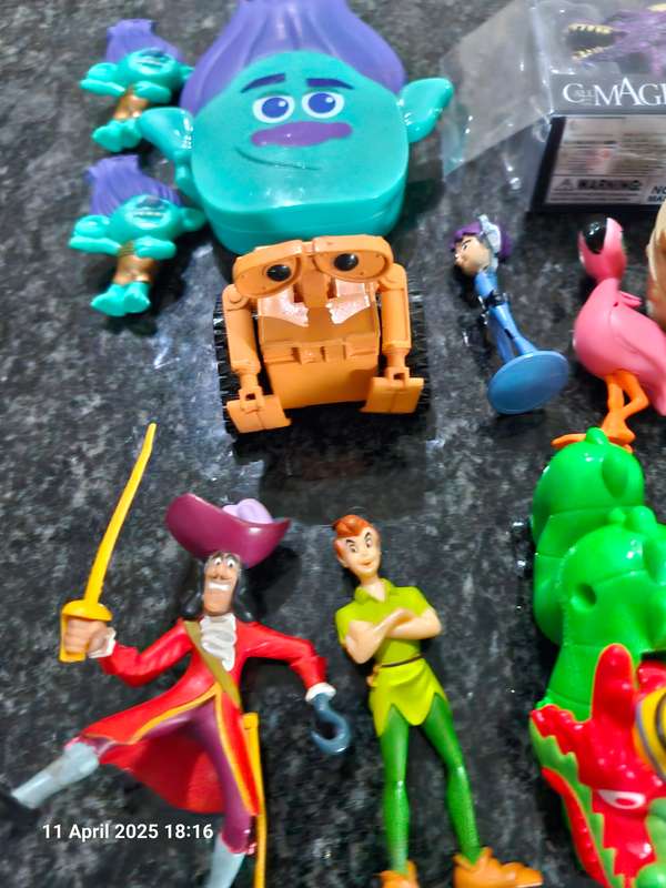 Collection of comics, collectable toys