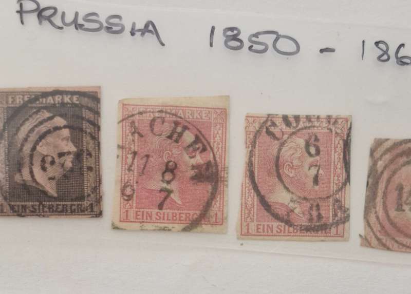 PRUSSIA - LOT OF 15 stamps from 1850 onwards - GREAT VALUE
