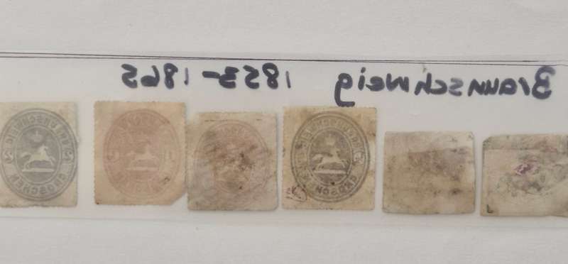 BRAUNSCHWEIG  - from 1853 onwards LOT OF 6 - GOOD VALUE