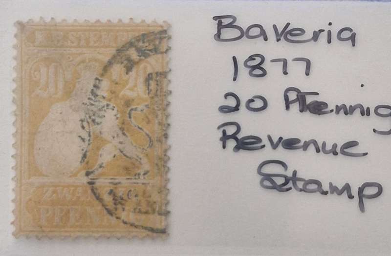 BAVARIA - LOF OF 10 stamps 1800s. GOOD VALUE