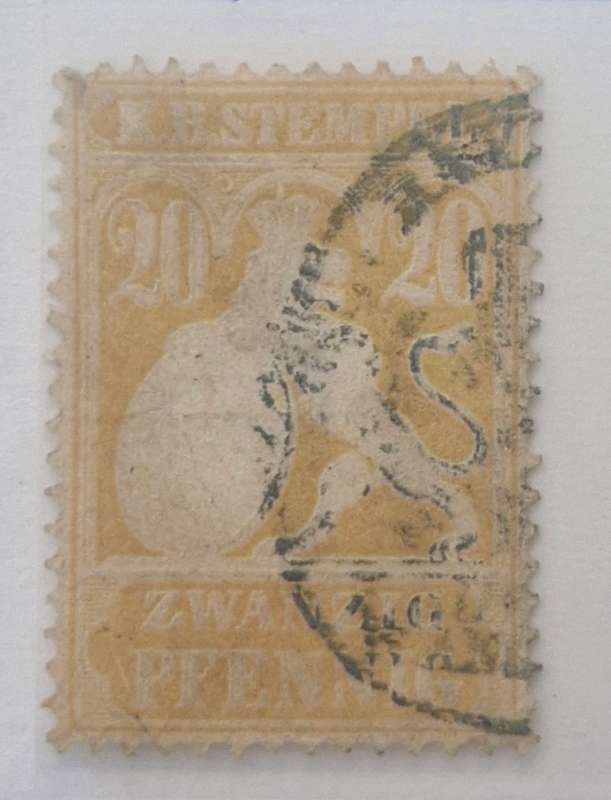 BAVARIA - LOF OF 10 stamps 1800s. GOOD VALUE