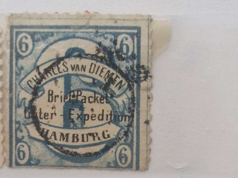 GERMAN IMPERIAL ERA PRIVATE POST OFFICES - Hamburg from 1864 and 1890s