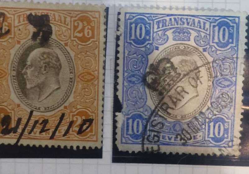 Zuid Afrikaanse Republiek and Transvaal Stamp collection from 1800s onwards
