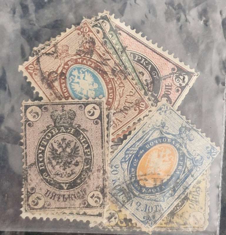 Semi sorted packs of Russian/USSR stamps 1860s onwards - Possibly some treasures included