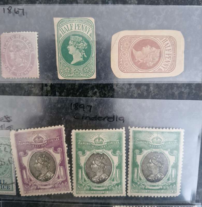 Lot of Postage Due, foreign, bill of note, cinderella, revenue & Cinderella Britain Stamps