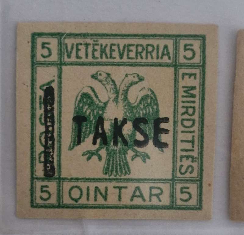3 x Albania Cinderella Stamps - Mirdite Republic
