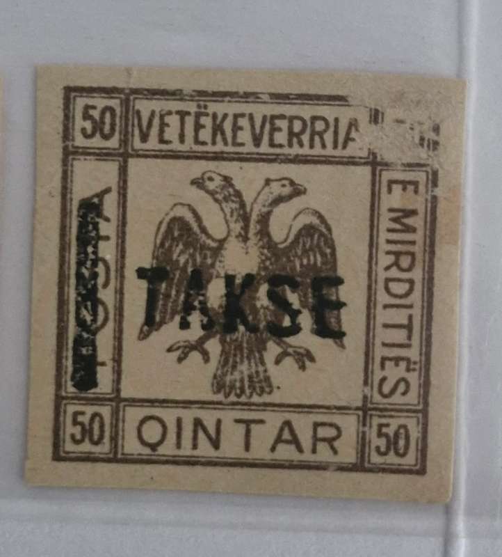 3 x Albania Cinderella Stamps - Mirdite Republic