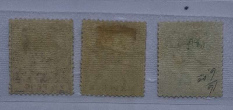 Lagos Queen Victoria batch of 3 unused stamps
