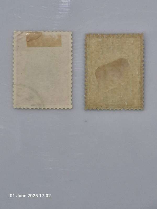 Iran - set of 8 stamps including the 1910 26ch Service stamp  - from 1909-1911