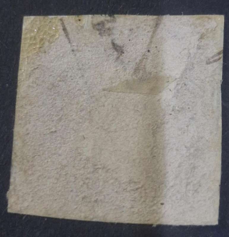 1853-1854 BADEN 1KR STAMP