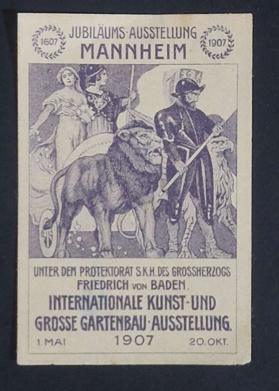 RARE SELECTION OF 12 GERMAN AND OTHER CINDERELLA STAMPS STARTING FROM 1905 ONWARDS
