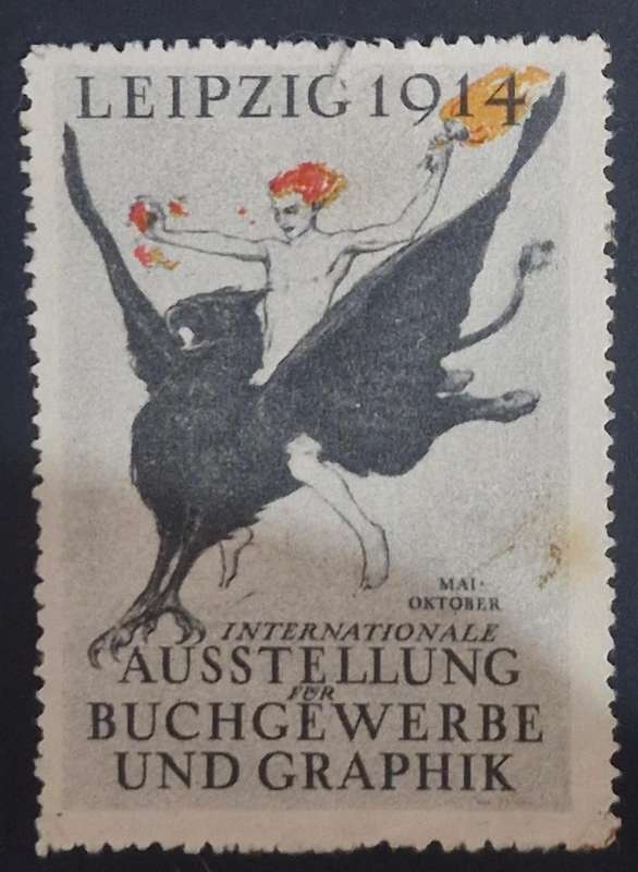 RARE SELECTION OF 12 GERMAN AND OTHER CINDERELLA STAMPS STARTING FROM 1905 ONWARDS