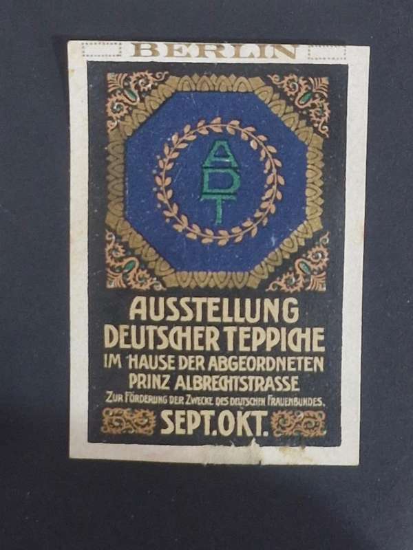 RARE SELECTION OF 12 GERMAN AND OTHER CINDERELLA STAMPS STARTING FROM 1905 ONWARDS