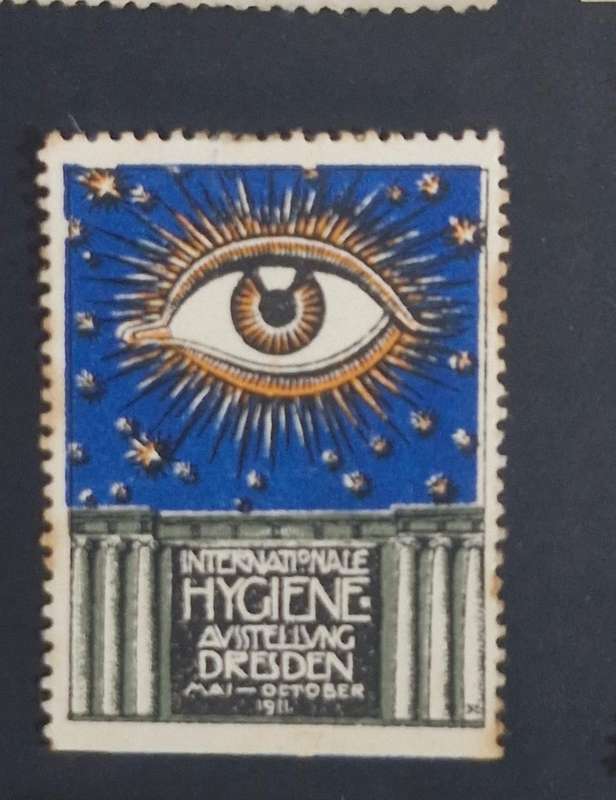 RARE SELECTION OF 12 GERMAN AND OTHER CINDERELLA STAMPS STARTING FROM 1905 ONWARDS