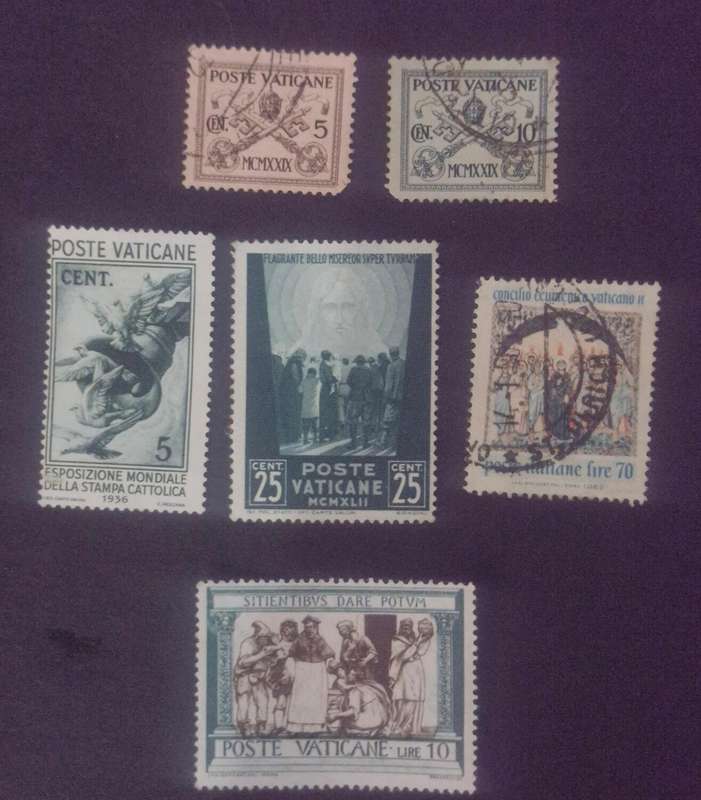 Lovely selection of Vatican City postage stamps - 1929 to more recent