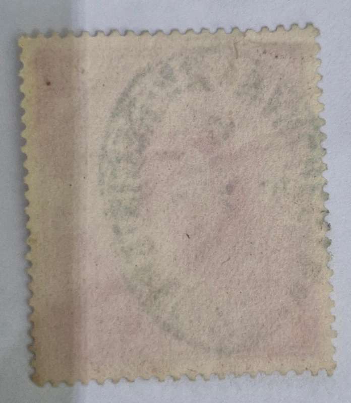 1902 King Edward VII 2/6 shilling used stamp - 1911 Nice Registered mail cancellation