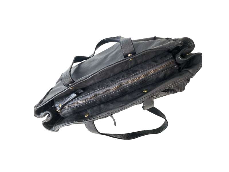 GENUINE LEATHER SHOULDER BAG