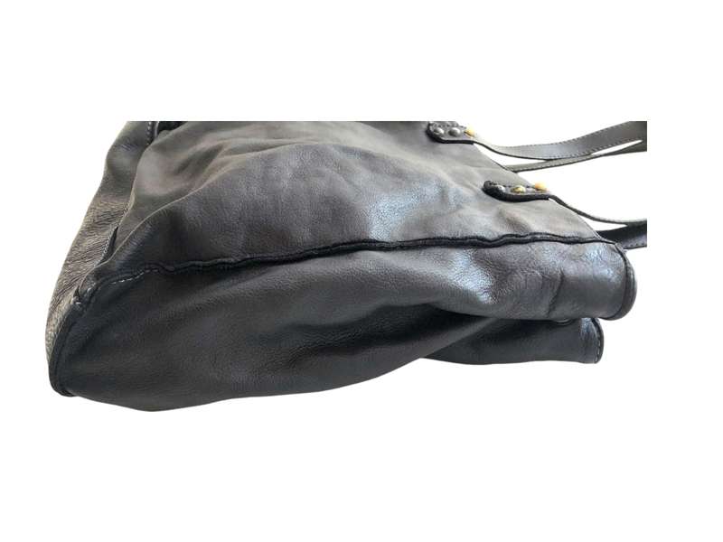 GENUINE LEATHER SHOULDER BAG