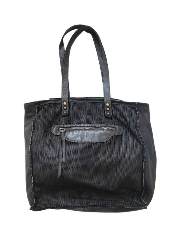 GENUINE LEATHER SHOULDER BAG