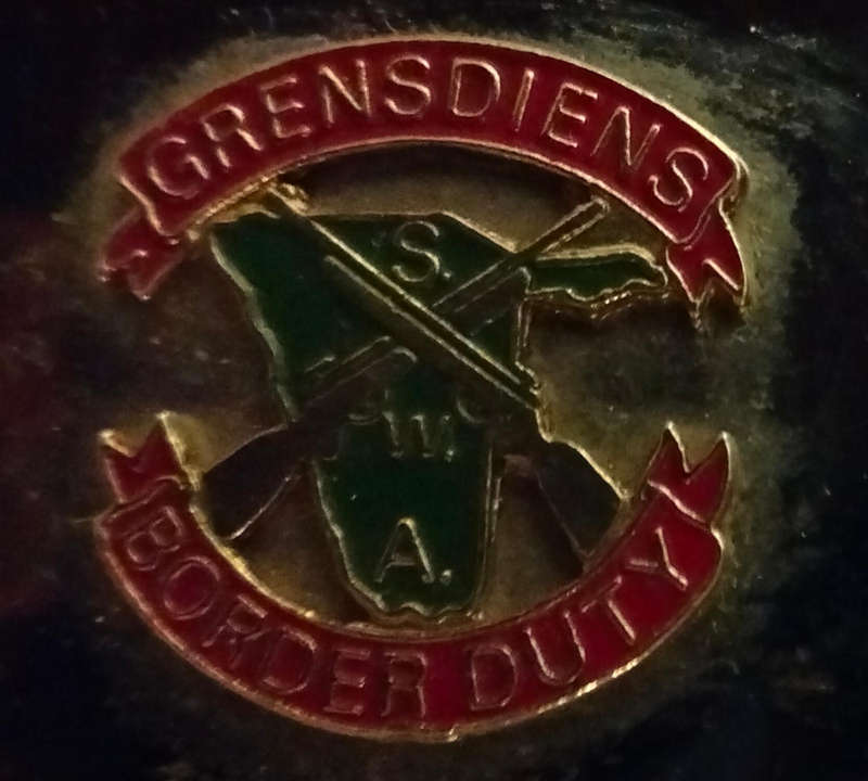 SANDF Border Duty Stainless Steel Ashtray