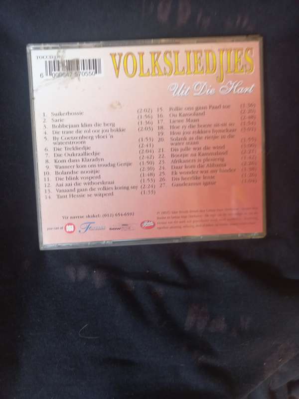 Volksliedjies CD