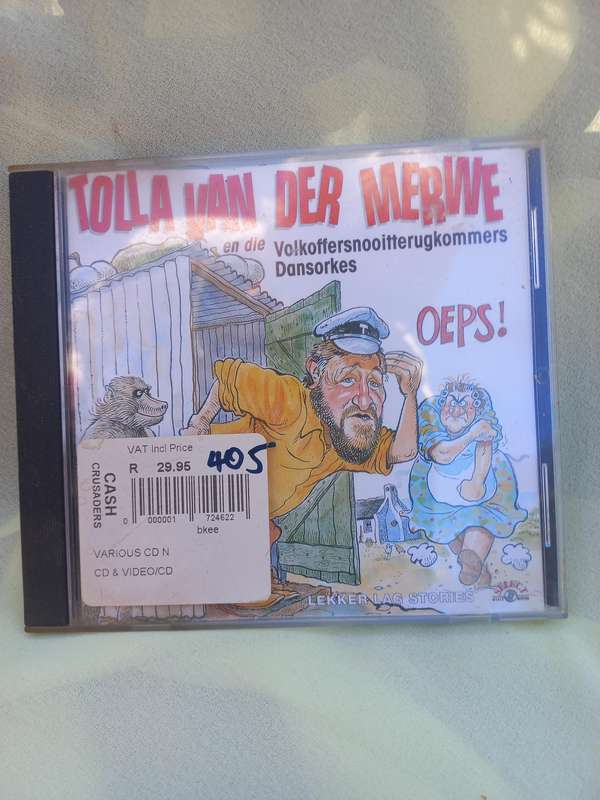 Tolla van der Merwe en die Volkoffersnooitterugkommers Dansorkes   CD