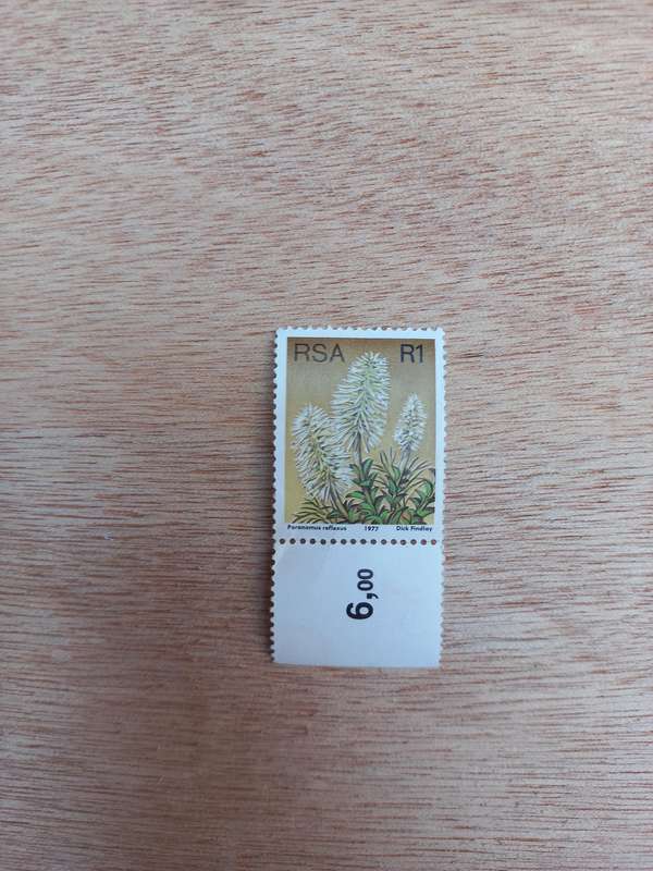 South African  R1 stamp 1977