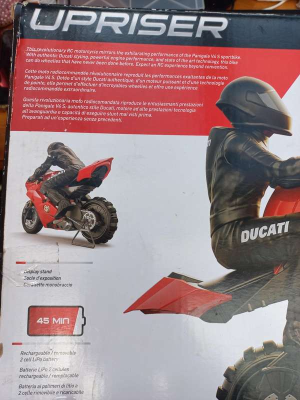 Ducati Upriser Panigale V4S remote controll motorcycle