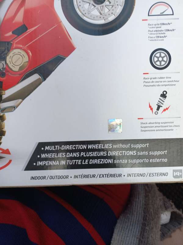 Ducati Upriser Panigale V4S remote controll motorcycle