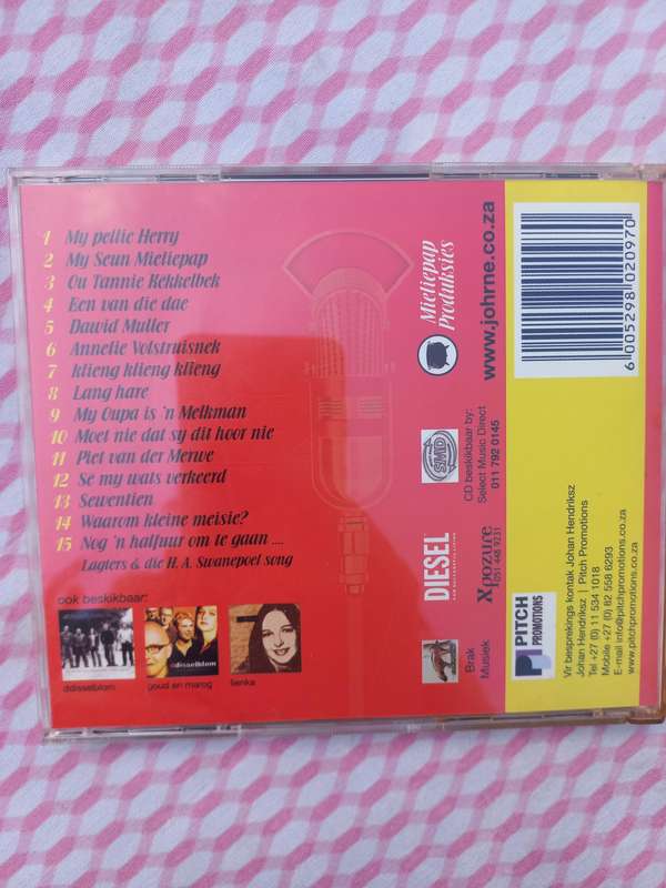 MY SEUN MIELIEPAP DEUR JOHRNE CD