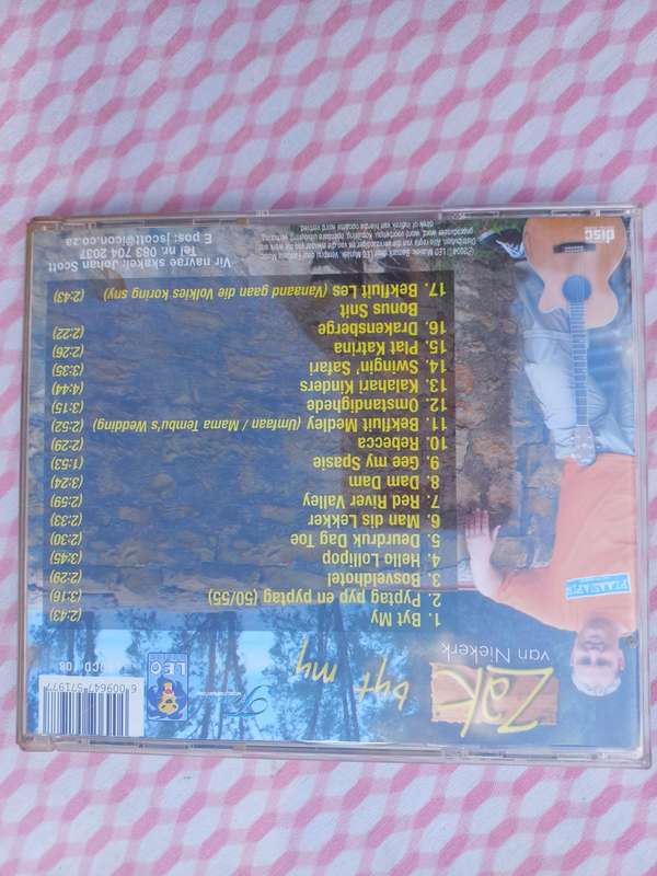 ZAK VAN NIEKERK SE BYT MY CD
