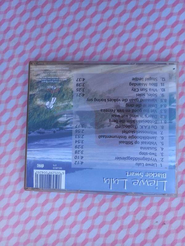 BLACKIE SWART se Liewe Lulu  CD