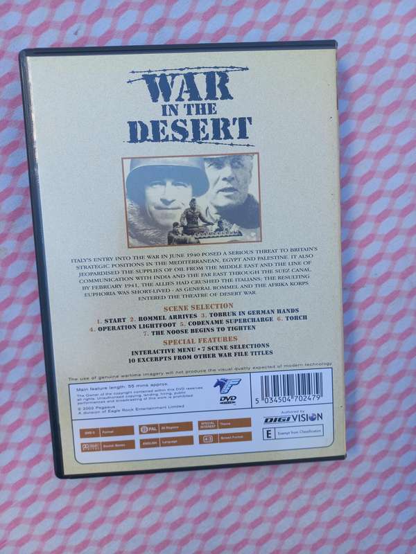 WAR IN THE DESERT