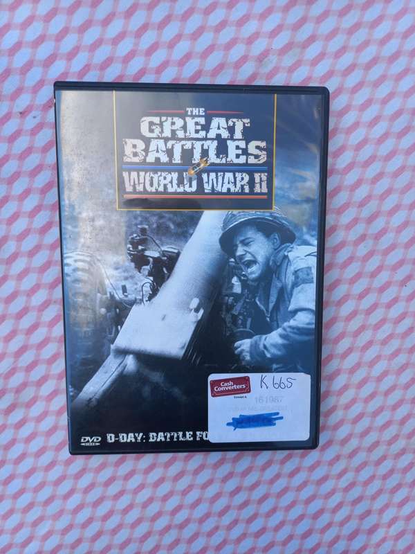 WORLD WAR II, THE GREAT BATTLES DVD