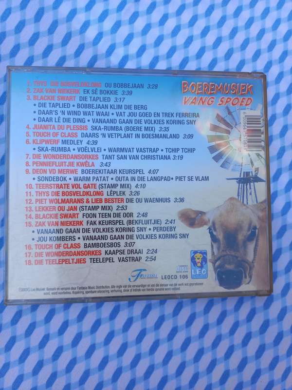 BOEREMUSIEK VANG SPOED CD