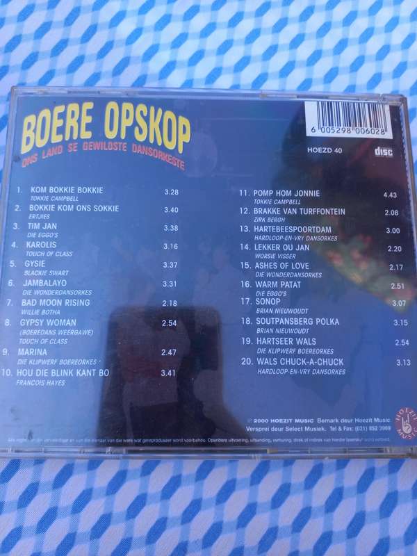 BOERE OPSKOP CD
