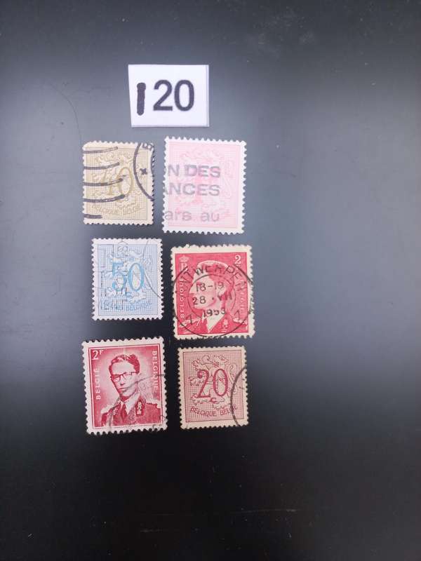 STAMPS OF BELGIUM