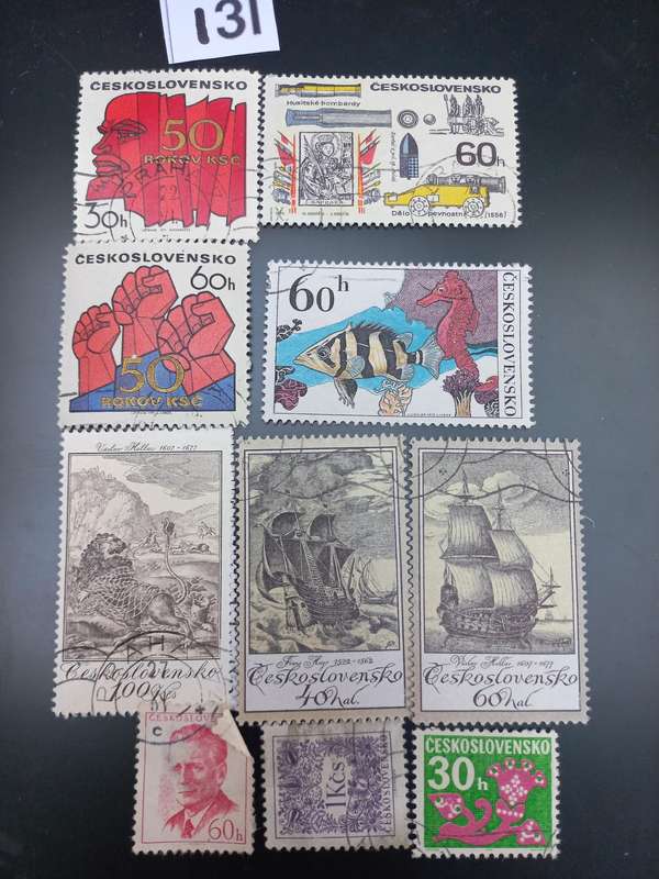 STAMPS OF CESKOLOVENSKA