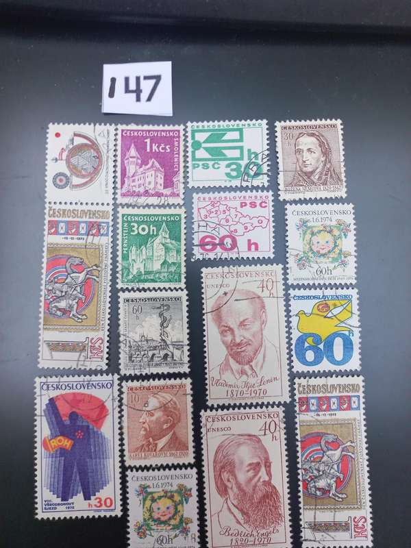 STAMPS OF CESKOLOVENSKA