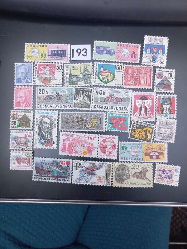 STAMPS OF CESKOLOVENSKA