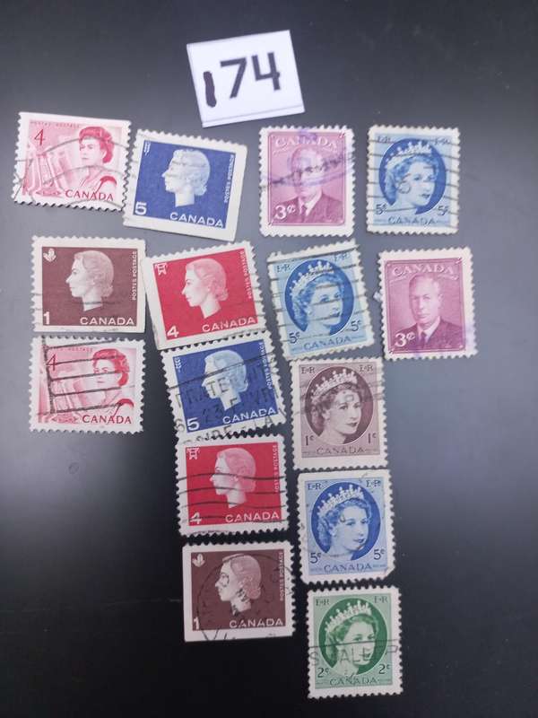 STAMPS OF CANADA