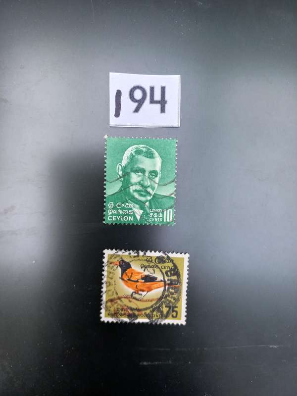 STAMPS OF CEYLON