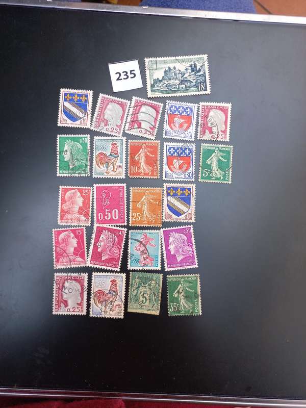 STAMPS OF REPUBLIC FRANCAISE