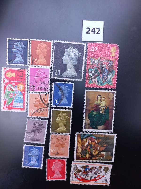 STAMPS OF ENGLAND
