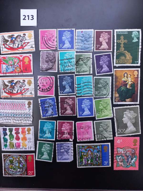 STAMPS OF ENGLAND