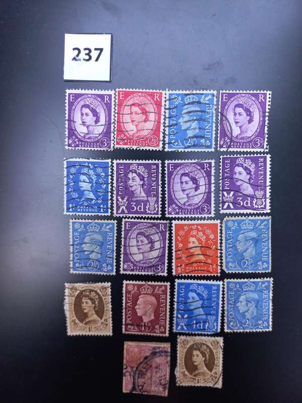 STAMPS OF ENGLAND