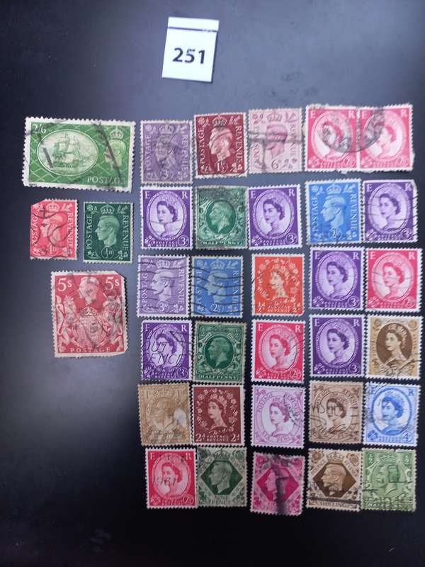 STAMPS OF ENGLAND